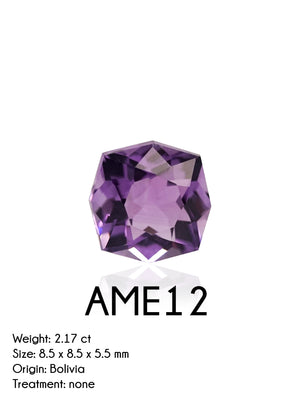 Custom Amethyst Ring in Gold