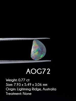 Custom Australian Opal Ring in Gold - Gardens of the Sun | Ethical Jewelry