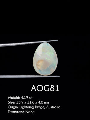 Custom Australian Opal Ring in Gold - Gardens of the Sun | Ethical Jewelry