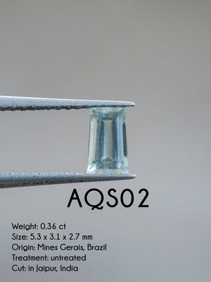 Custom Aquamarine Ring or Necklace in Sterling Silver