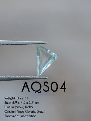 Custom Aquamarine Ring or Necklace in Sterling Silver