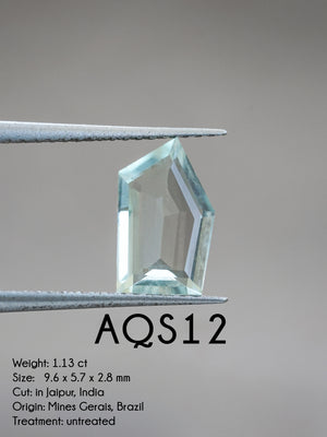 Custom Aquamarine Ring or Necklace in Sterling Silver