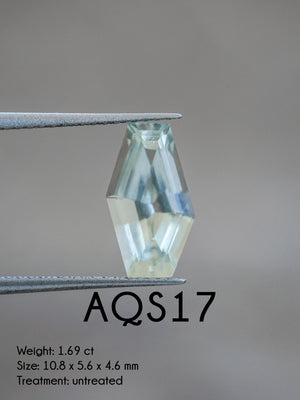 Custom Aquamarine Ring or Necklace in Sterling Silver