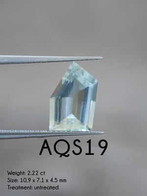 Custom Aquamarine Ring or Necklace in Sterling Silver