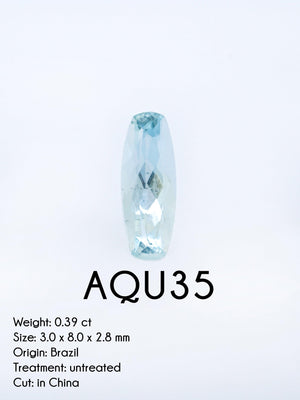 Custom Aquamarine Ring in Gold - Gardens of the Sun | Ethical Jewelry