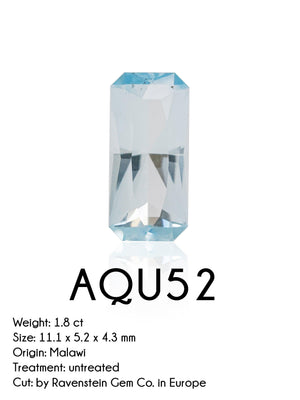 Custom Aquamarine Ring in Gold - Gardens of the Sun | Ethical Jewelry