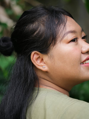 Amethyst Earrings - Gardens of the Sun | Ethical Jewelry