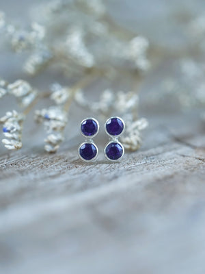 Amethyst Earrings - Gardens of the Sun | Ethical Jewelry