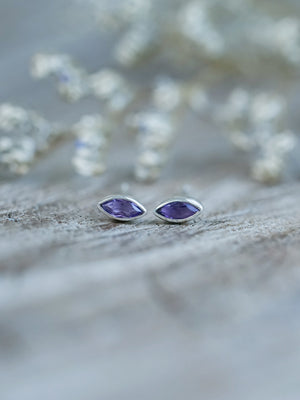 Amethyst Earrings - Gardens of the Sun | Ethical Jewelry
