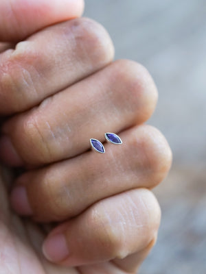 Amethyst Earrings - Gardens of the Sun | Ethical Jewelry
