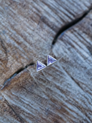 Amethyst Earrings - Gardens of the Sun | Ethical Jewelry