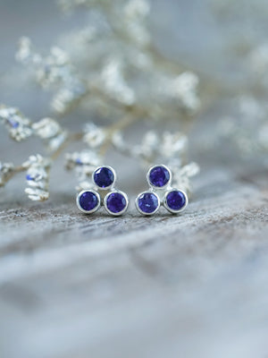 Amethyst Earrings - Gardens of the Sun | Ethical Jewelry