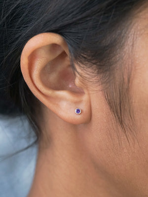 Amethyst Earrings - Gardens of the Sun | Ethical Jewelry