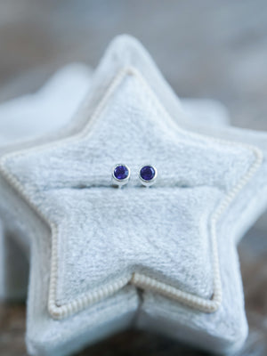 Amethyst Earrings - Gardens of the Sun | Ethical Jewelry