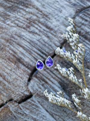 Amethyst Earrings - Gardens of the Sun | Ethical Jewelry
