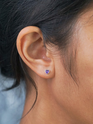 Amethyst Earrings - Gardens of the Sun | Ethical Jewelry