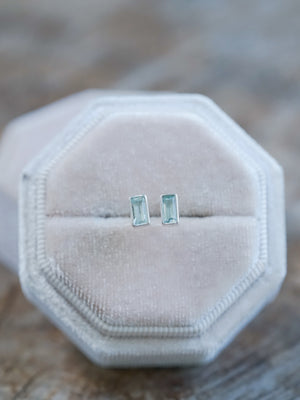 Aquamarine Earrings - Gardens of the Sun | Ethical Jewelry