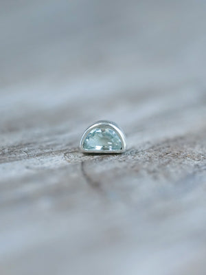 Aquamarine Earrings - Gardens of the Sun | Ethical Jewelry