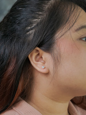 Aquamarine Earrings - Gardens of the Sun | Ethical Jewelry