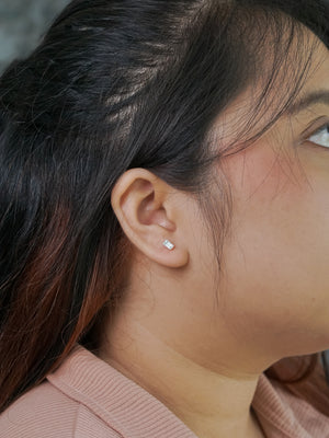 Aquamarine Earrings - Gardens of the Sun | Ethical Jewelry