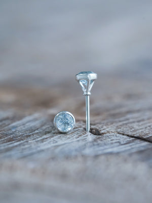 Aquamarine Earrings - Gardens of the Sun | Ethical Jewelry
