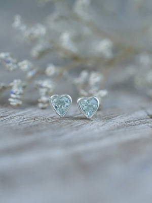 Aquamarine Earrings - Gardens of the Sun | Ethical Jewelry