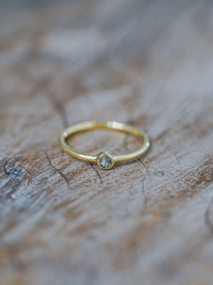Australian Sapphire Ring in Gold - Size 5 - Gardens of the Sun | Ethical Jewelry