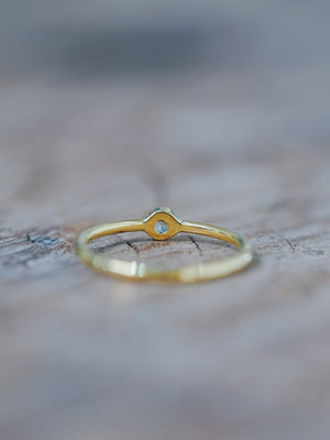Australian Sapphire Ring in Gold - Size 5 - Gardens of the Sun | Ethical Jewelry