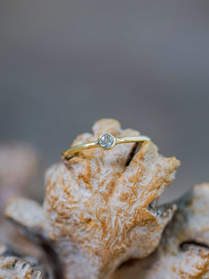 Australian Sapphire Ring in Gold - Size 5
