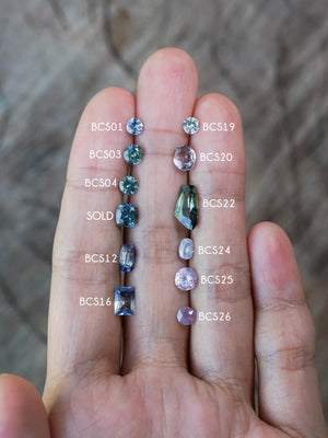 Custom Bicolor Sapphire Ring in Gold
