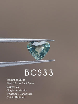 Custom Bicolor Sapphire Ring in Gold - Gardens of the Sun | Ethical Jewelry