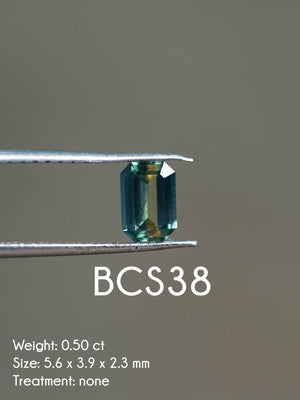 Custom Bicolor Sapphire Ring in Gold