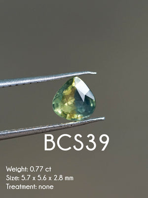 Custom Bicolor Sapphire Ring in Gold