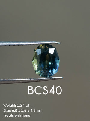 Custom Bicolor Sapphire Ring in Gold