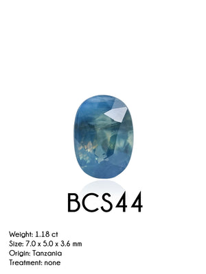 Custom Bicolor Sapphire Ring in Gold