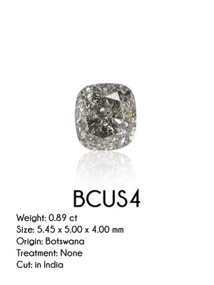 Custom Cushion Brilliant Cut Diamond Ring in Gold - Gardens of the Sun | Ethical Jewelry