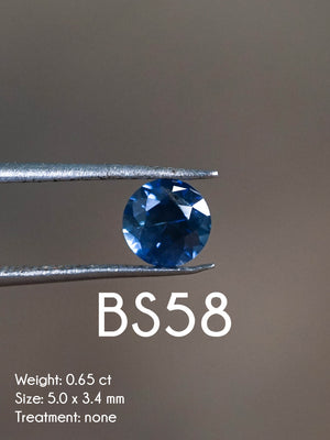 Custom Blue Sapphire Ring in Gold