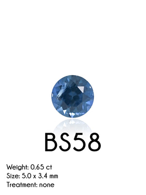 Custom Blue Sapphire Ring in Gold