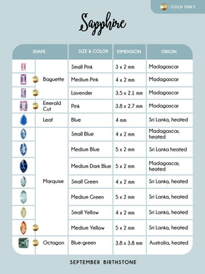 Custom Birthstone Ring - Gardens of the Sun | Ethical Jewelry