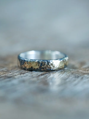 Black Gold Wedding Ring - Gardens of the Sun | Ethical Jewelry