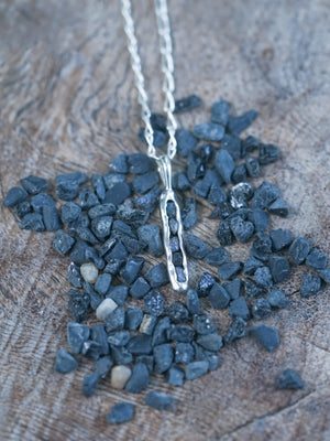 Black Hematite Necklace with Hidden Gems - Gardens of the Sun | Ethical Jewelry