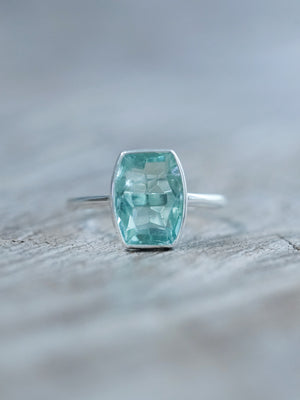 Blue Fluorite Ring