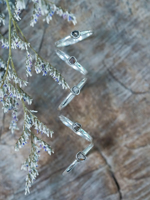 Borneo Diamond Slice Ring - Gardens of the Sun | Ethical Jewelry