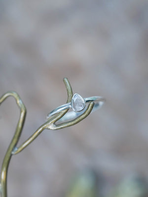 Borneo Diamond Slice Ring