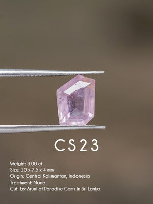 Custom Lavender Sapphire Ring in Gold - Gardens of the Sun | Ethical Jewelry