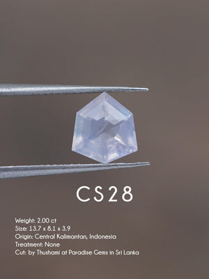 Custom Lavender Sapphire Ring in Gold - Gardens of the Sun | Ethical Jewelry