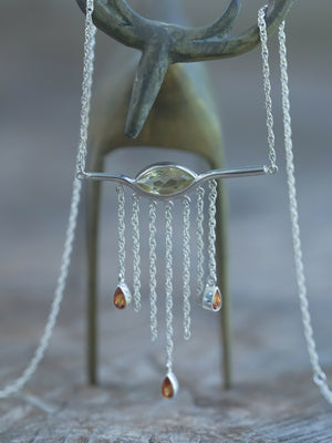 Citrine Tears of Joy Necklace