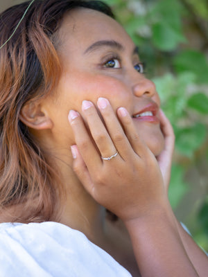 Citrine and Ruby Ring - Gardens of the Sun | Ethical Jewelry