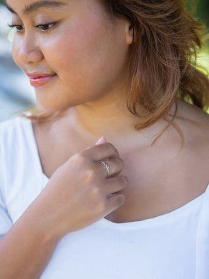 Citrine and Ruby Ring - Gardens of the Sun | Ethical Jewelry