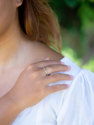 Citrine and Ruby Ring - Gardens of the Sun | Ethical Jewelry